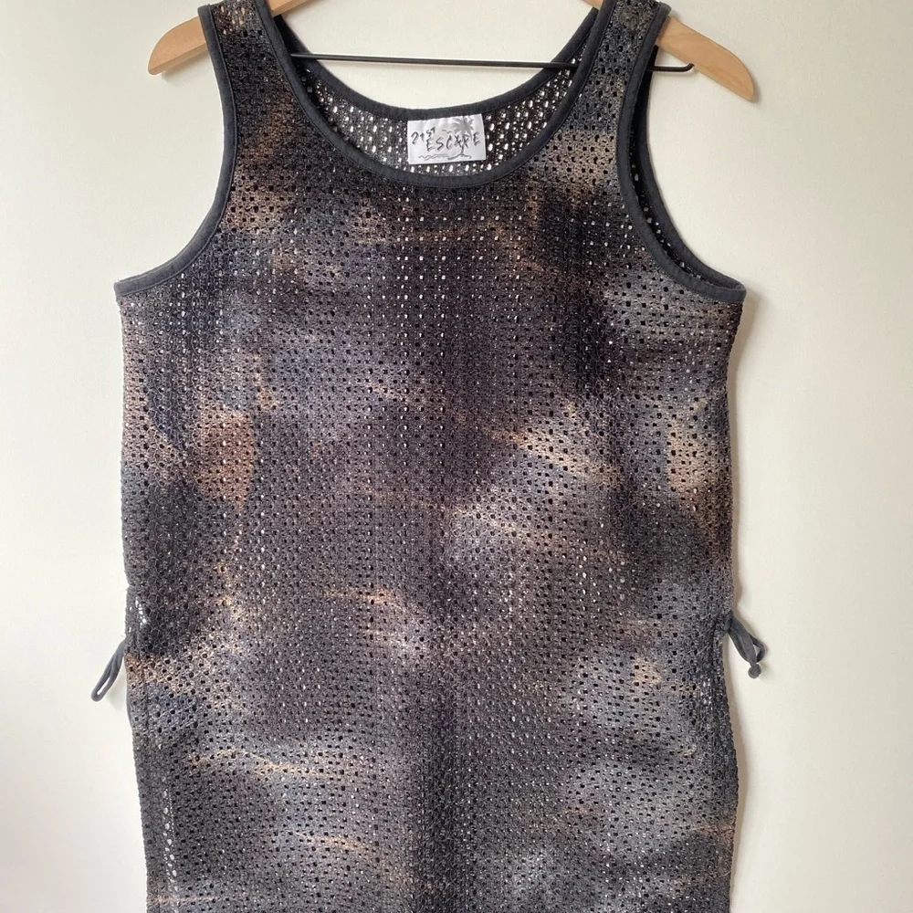 21st Escape Crochet‎ swim cover-up, Size S